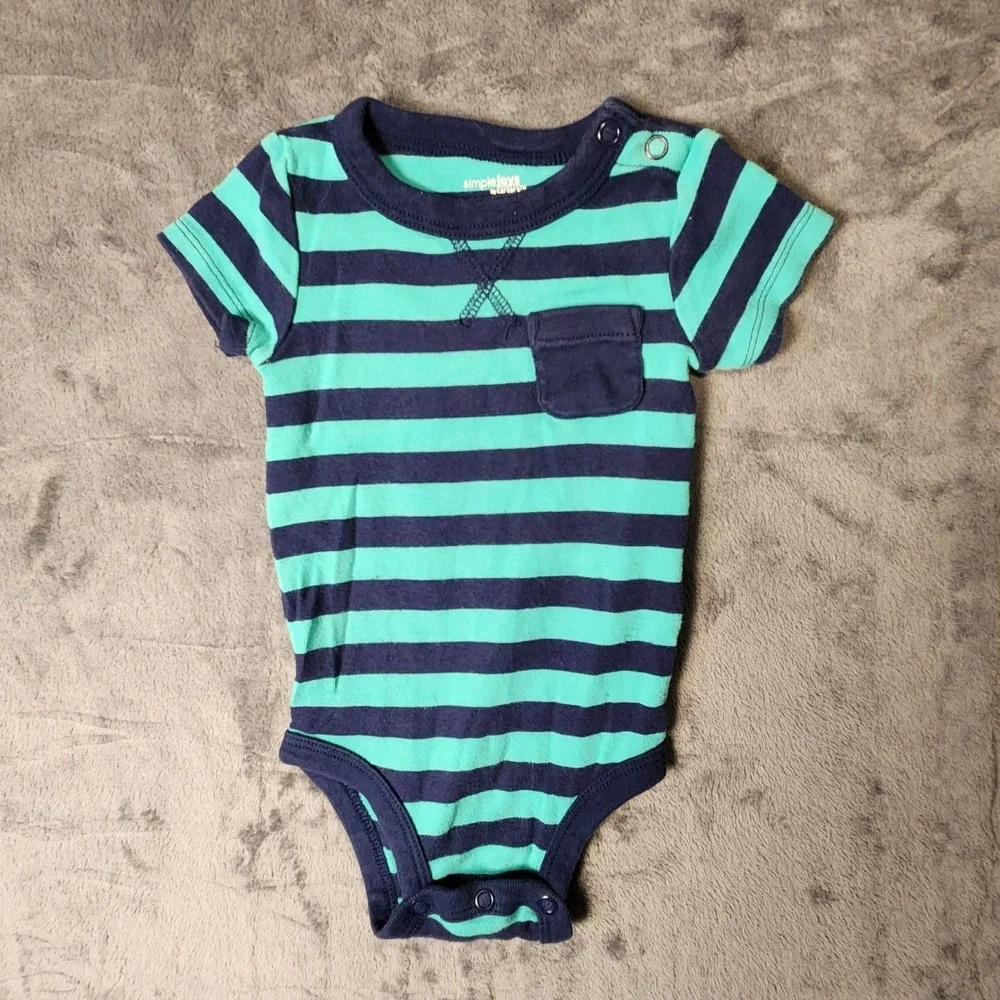 Baby Boy Clothes Lot 3-6 Months Puma Gerber Okie Dokie Shorts Bodysuits 7pc